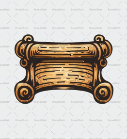 Antikes Schriftrolle